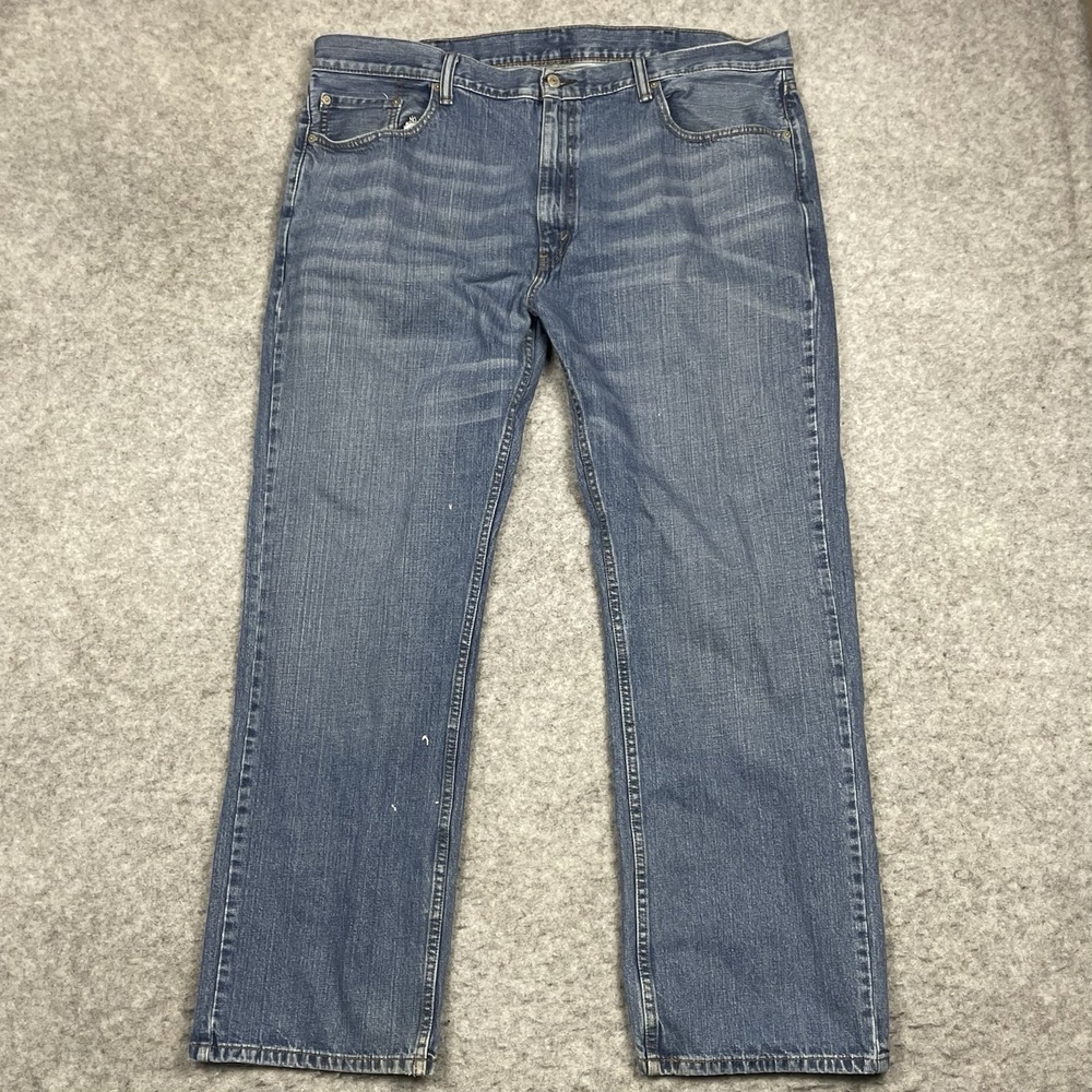 Levis 559 Jeans Mens 42x32 Blue Relaxed Straight Fit Classic 5 Pocket Denim